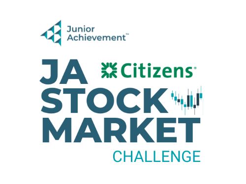 JA's Stock Market Challenge Presented by Citizens Bank Logo